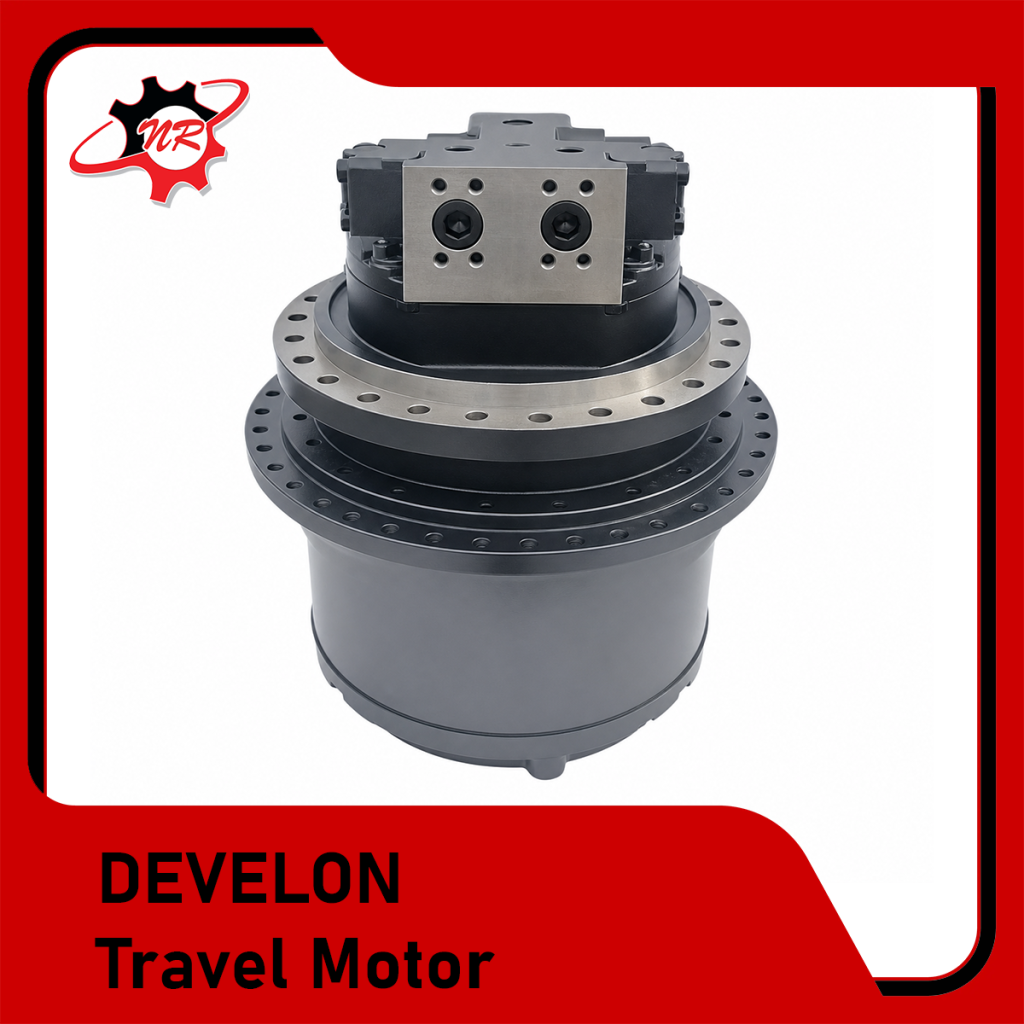 Develon-Chain-Excavator-Hydraulic-System-Travel-Motor
