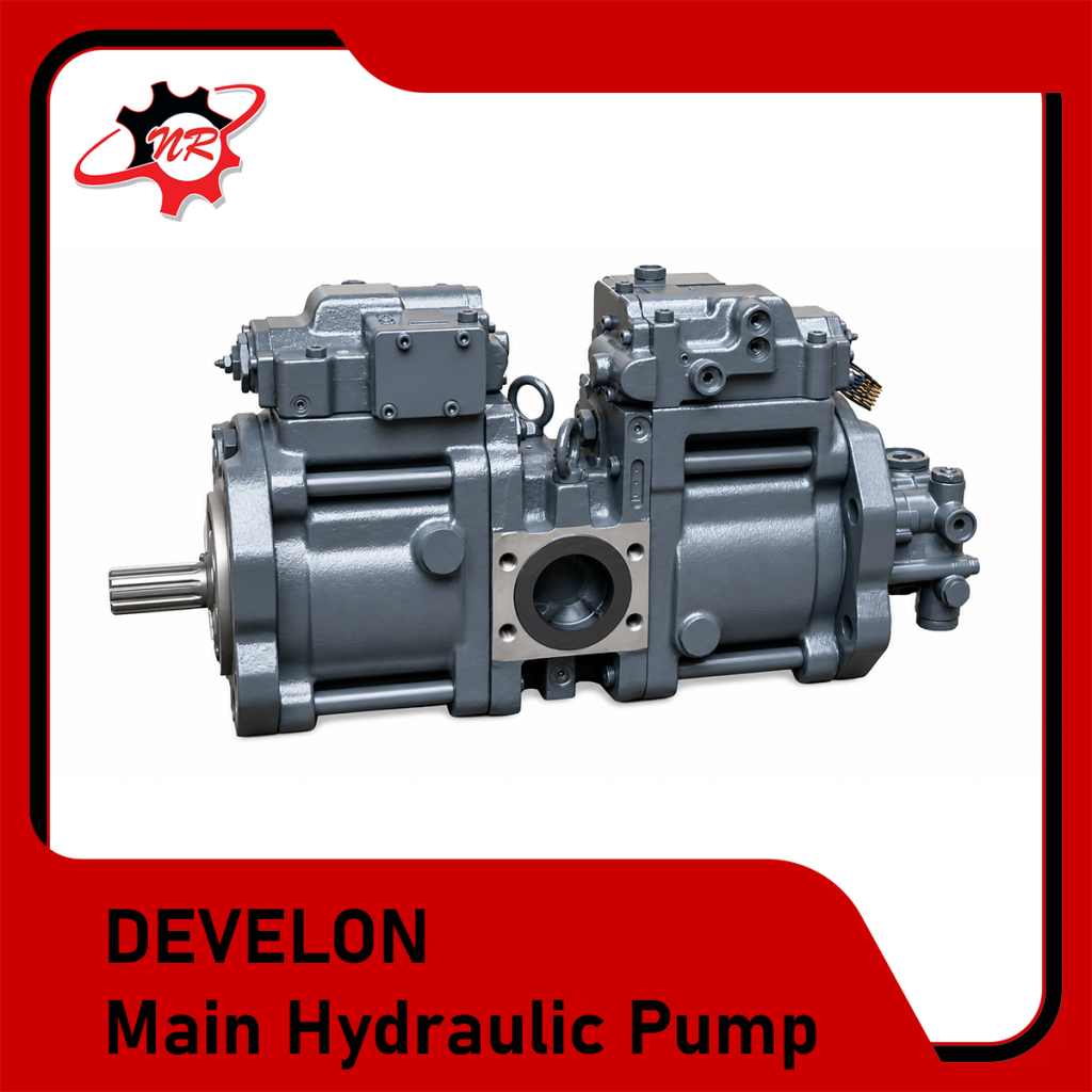 Develon-Wheel-Excavator-Hydraulic-System-Main-Hydraulic-Pump