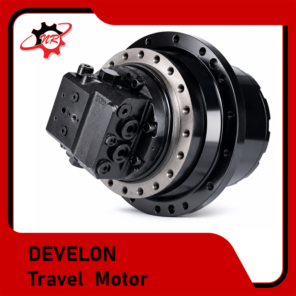 Develon-Wheel-Excavator-Hydraulic-System-Travel-Motor