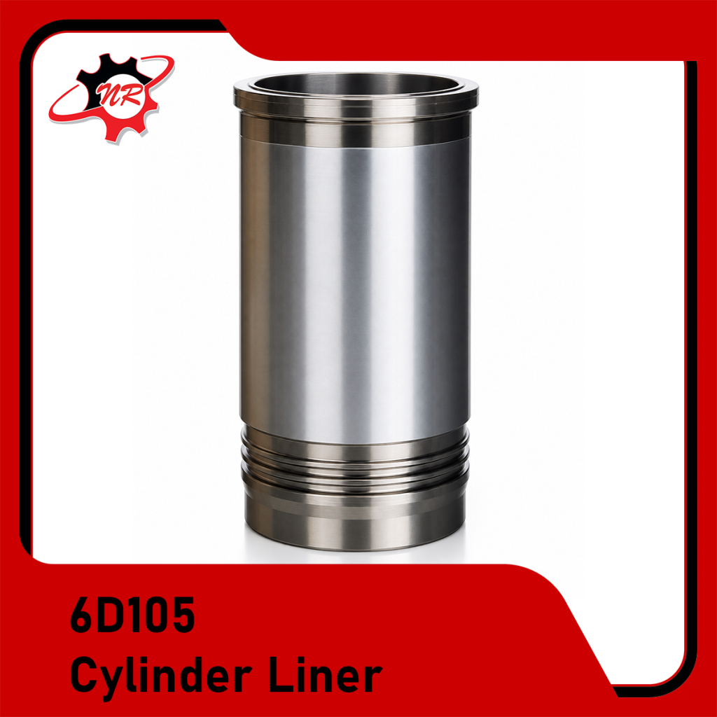 Komatsu-Engine-Parts-6D105-Cylinder-Liner