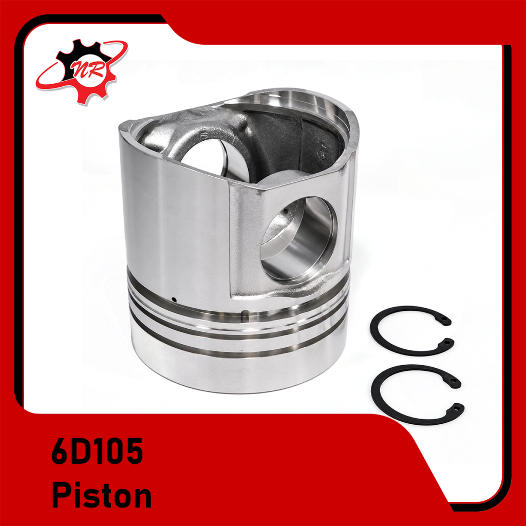 Komatsu-Engine-Parts-6D105-Piston