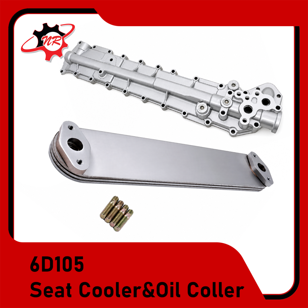 Komatsu-Engine-Parts-6D105-Seat-CoolerOil-Cooler
