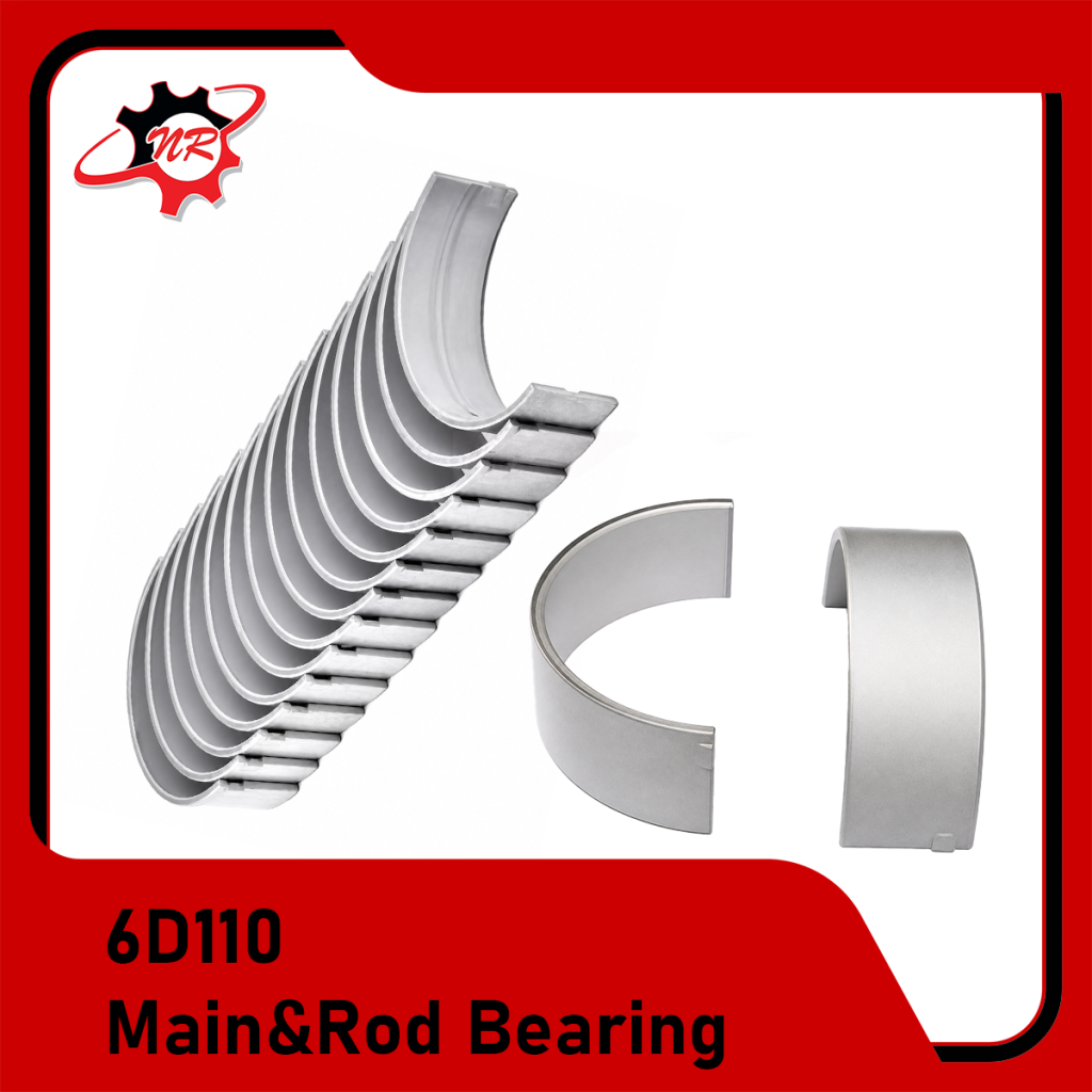 Komatsu-Engine-Parts-6D110-MainRod-Bearing