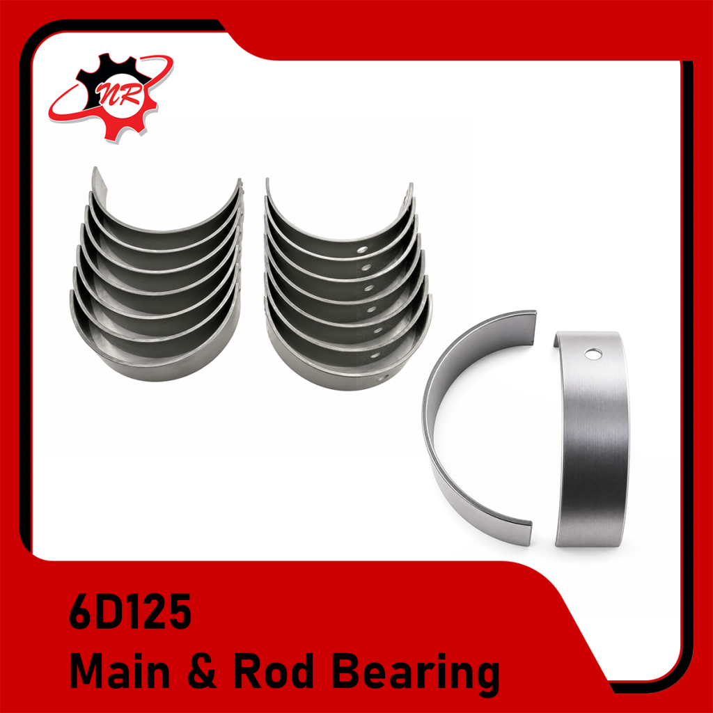 Komatsu-Engine-Parts-6D125-MainRodBearing