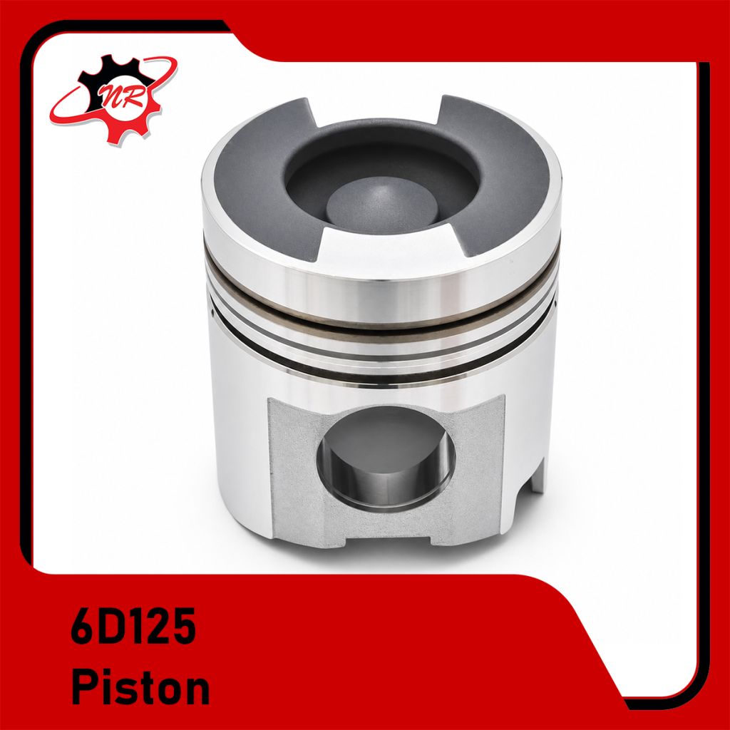 Komatsu-Engine-Parts-6D125-Piston