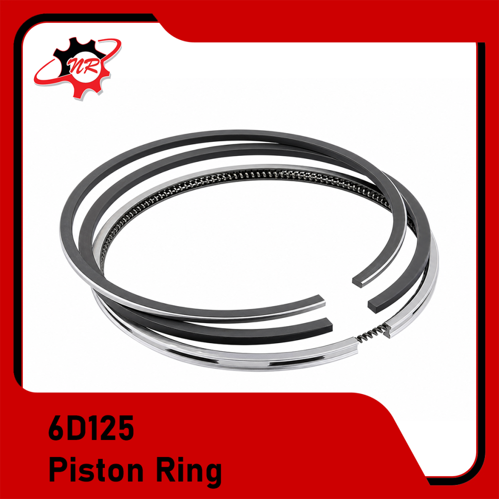 Komatsu-Engine-Parts-6D125-Piston-Ring