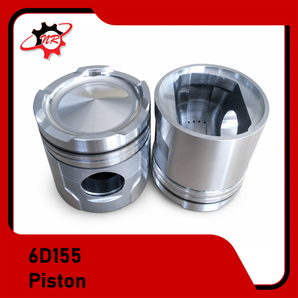 Komatsu-Engine-Parts-6D155-Piston