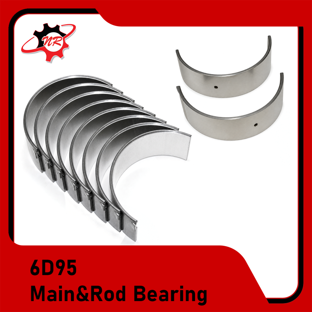 Komatsu-Engine-Parts-6D95-MainRod-Bearing