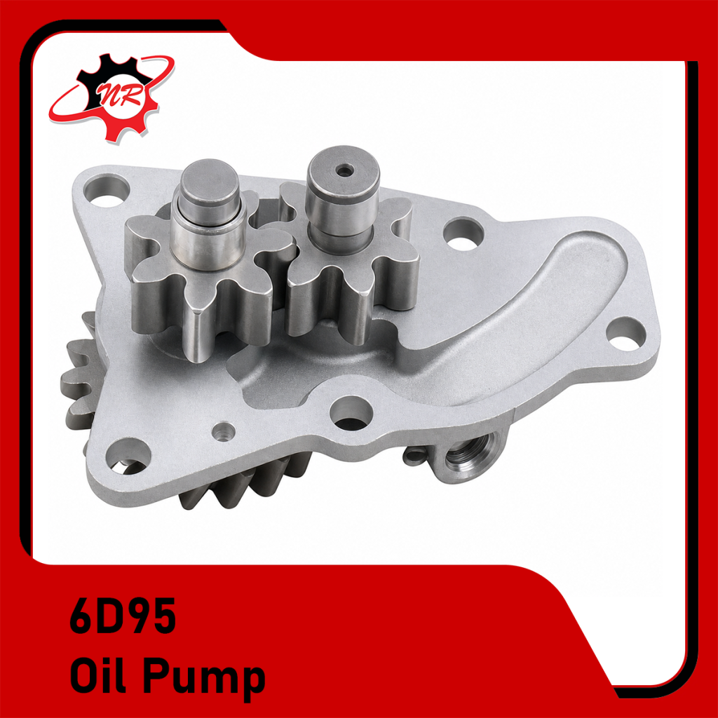 Komatsu-Engine-Parts-6D95-Oil-Pump