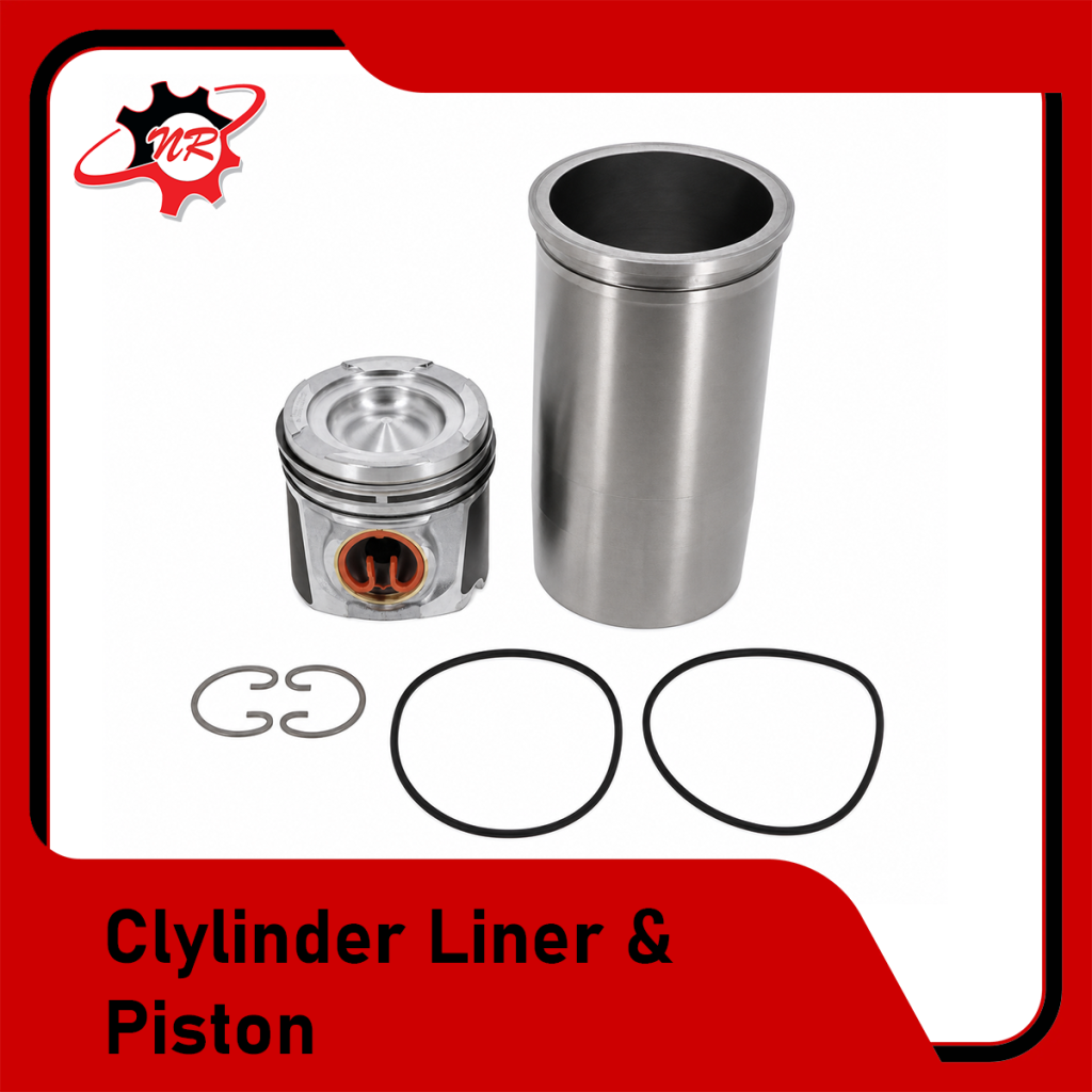 Mercedes-Benz-Engine-Parts-Cylinder-Liner-Piston
